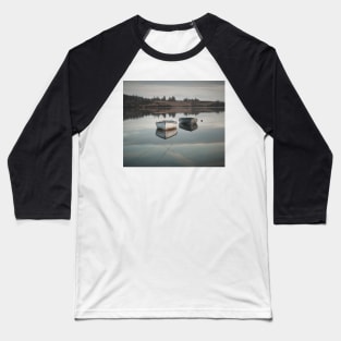 Rowing Boats in the mist Baseball T-Shirt